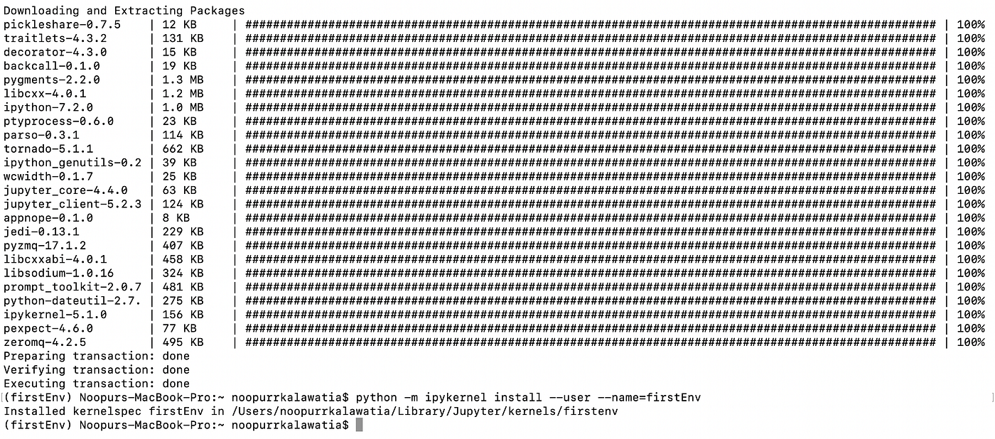 How To Add Your Conda Environment To Your Jupyter Notebook In Just 4 Steps By Noopur R K Medium How To Add Your Conda Environment To Your Jupyter Notebook In Just 4 Steps By Noopur R K Medium