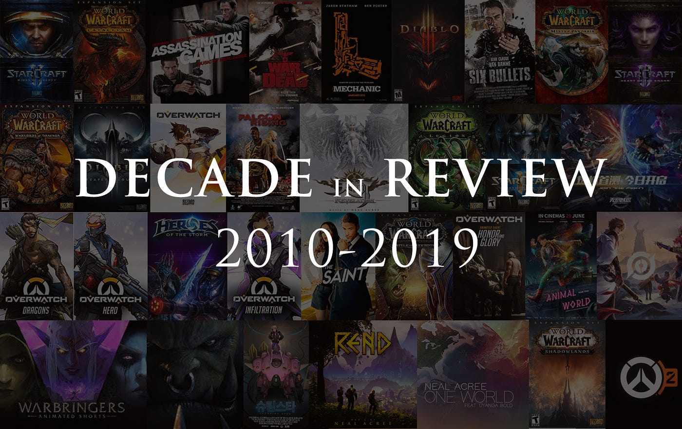 Decade In Review. 2010–2019 | by Neal Acree | Medium