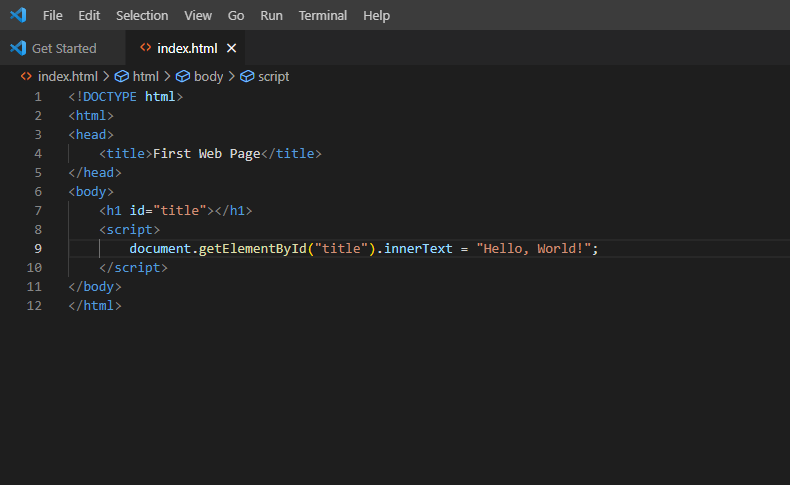 Greeting the World in JavaScript. Plus, A Little Extra HTML… | by ...