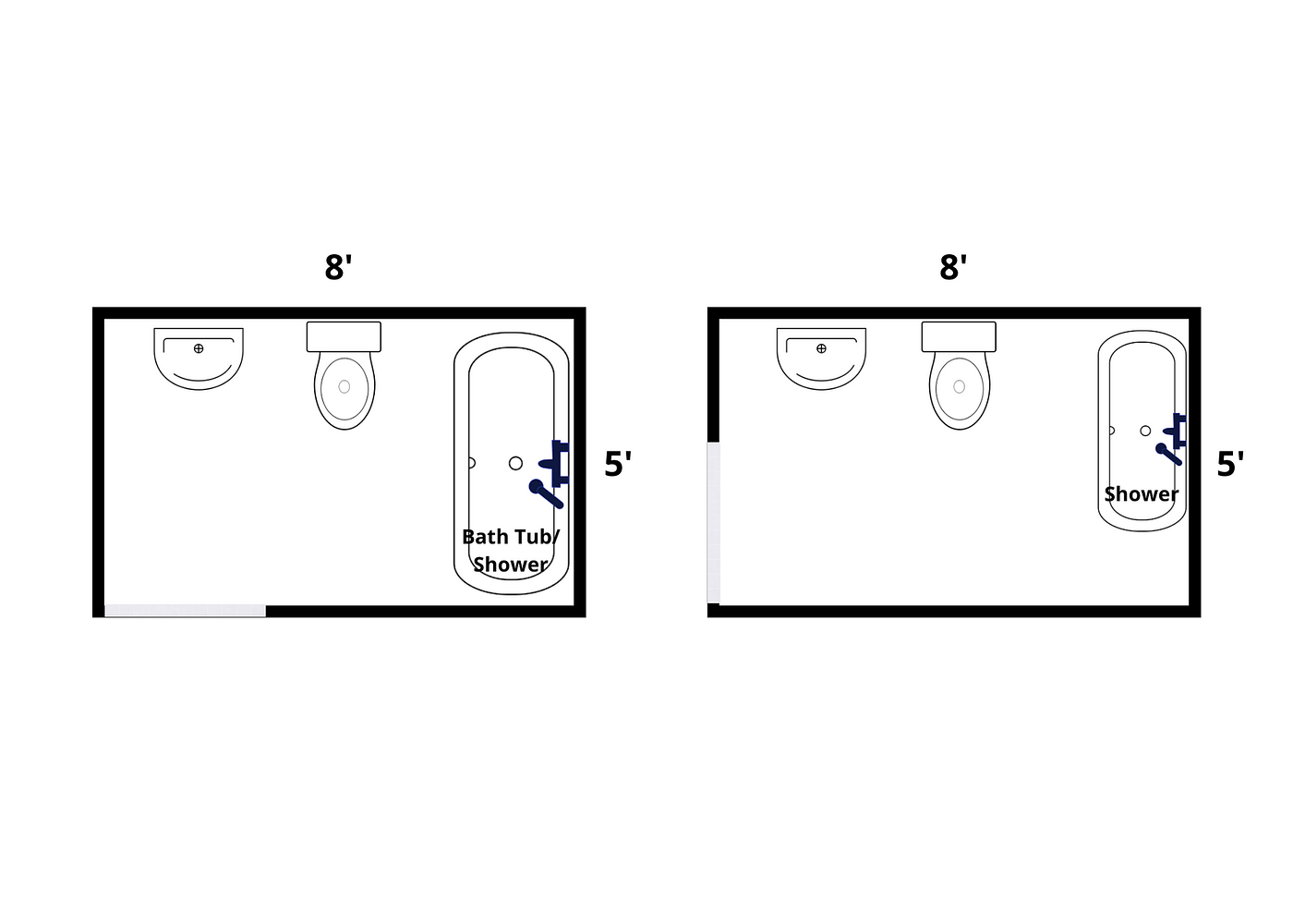 A Guide on Small Bathroom Renovations Layout, Design & Costs 2021 by