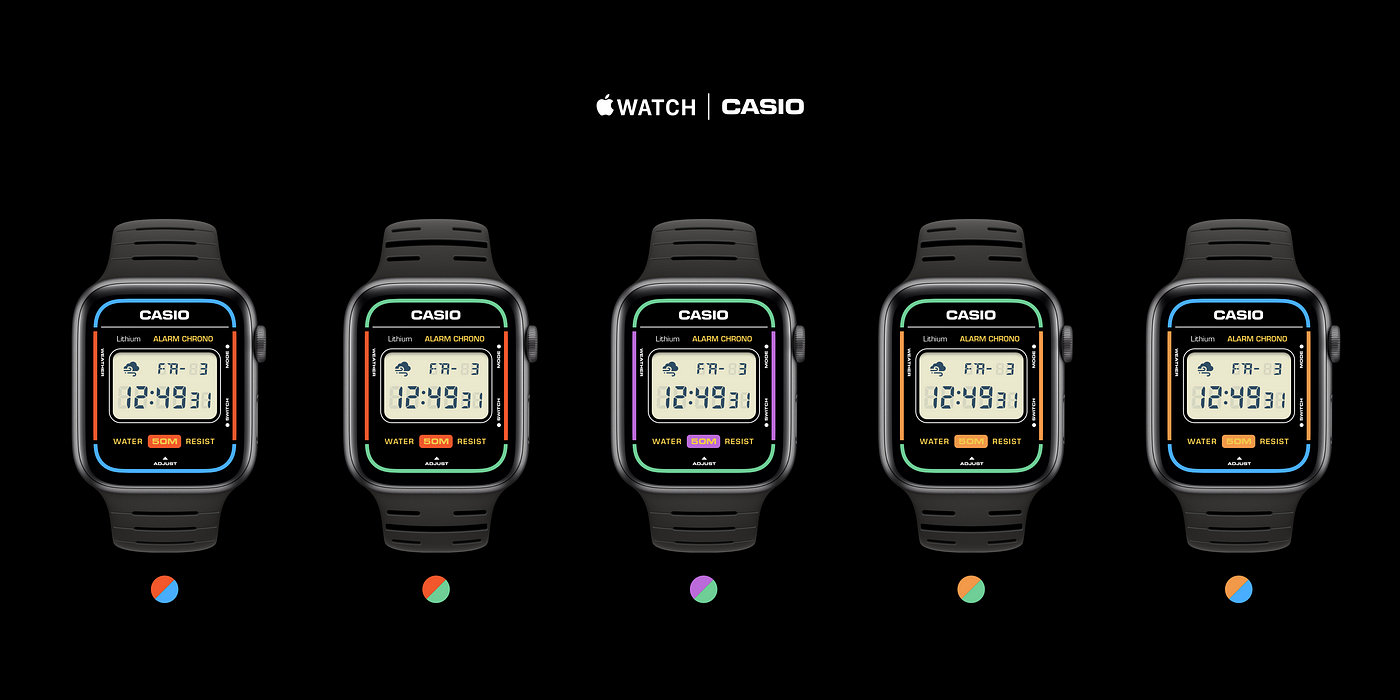 Designing an Apple Watch Face. Re-imagining the Casio as a watch face. | by  Emiliano Gonzalez | Muzli - Design Inspiration