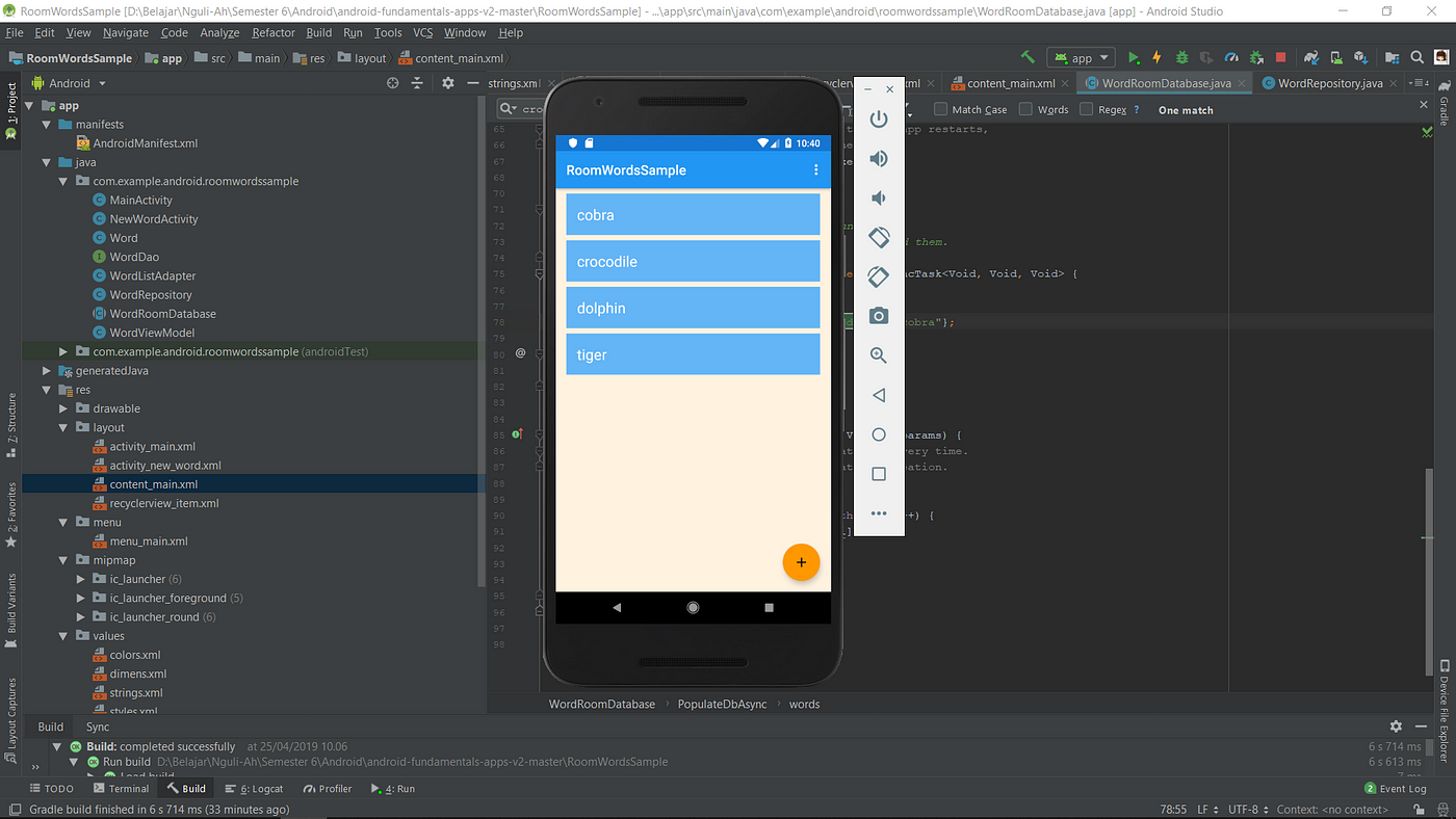 Android Fundamentals 10.1 Part A Dan B | By Satya Wira Yanottama | Medium