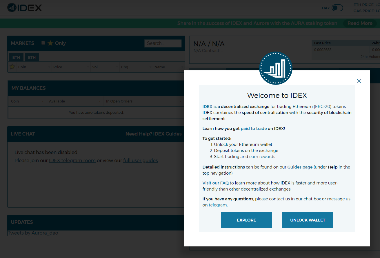 How to create an IDEX wallet. A simple guide showing you ...