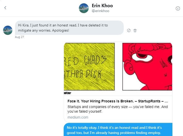 Face It Your Hiring Process Is Broken By Kira Leigh Code Like A Girl