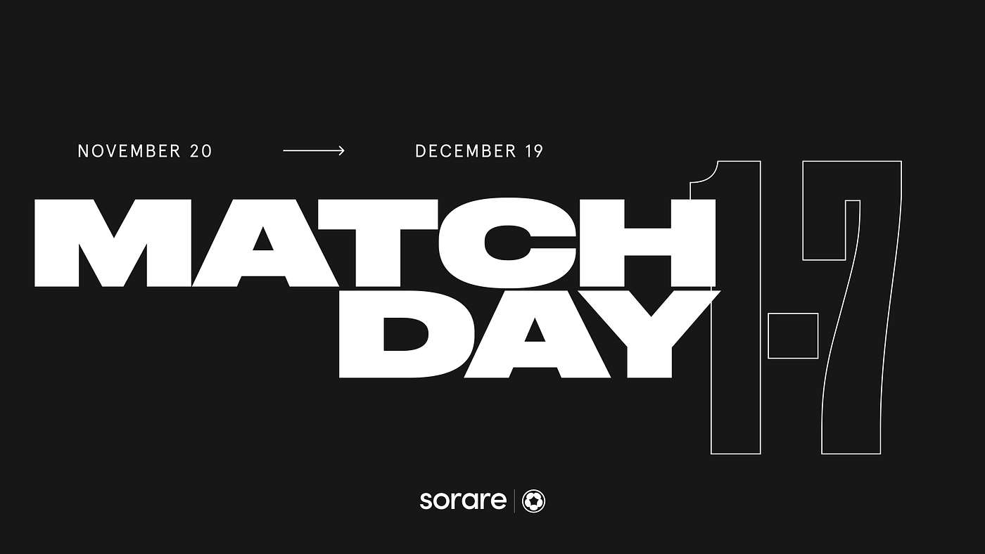 Sorare Calendar: Matchday 1–7. We publish Game Week calendars to help… | by  Sorare | Sorare | Nov, 2022 | Medium