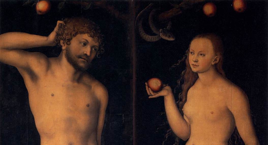 Lucas Cranach L Ancien Adam Et Eve