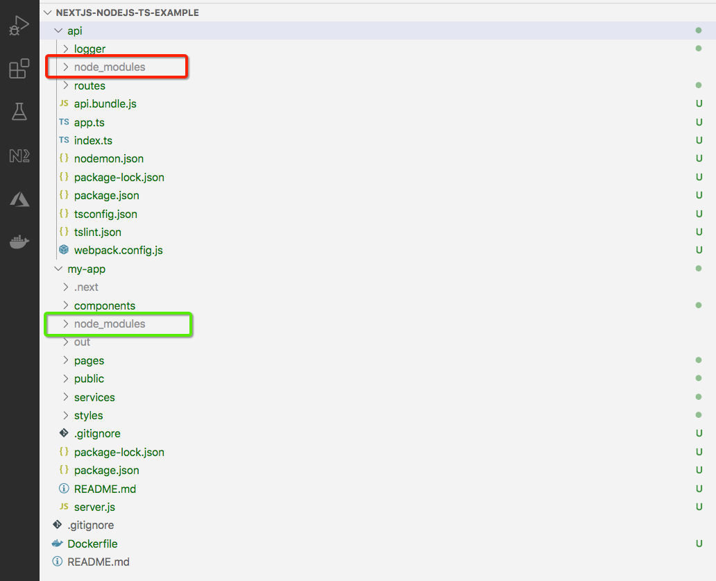 How To Develop and Build Next.js App with NodeJS Backend — Typescript ... image.