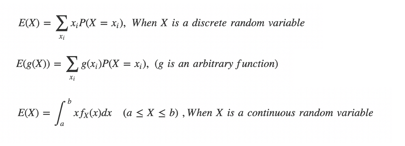 [Prob&Stats] 3. Expected Value, Variance, and Standard Deviation by