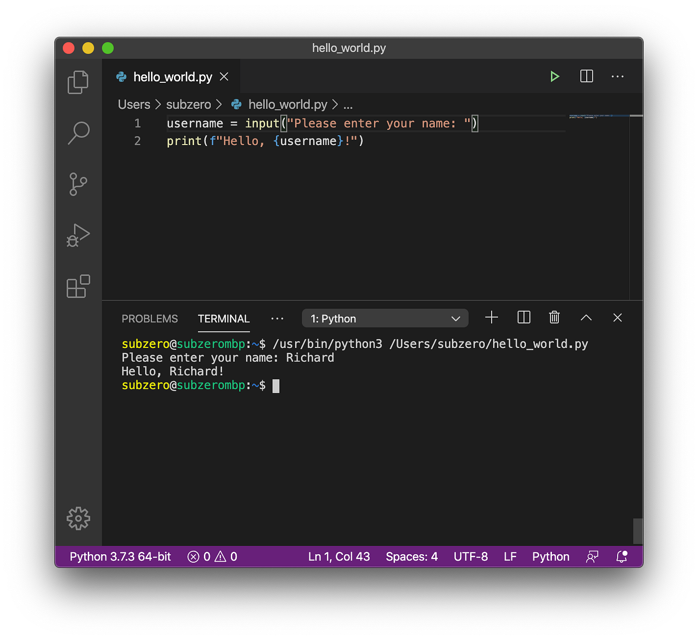 Learn programming with python an introduction by richard quinn