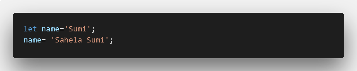 Difference among var, let and const in JavaScript | by Sahela Sumi | Medium