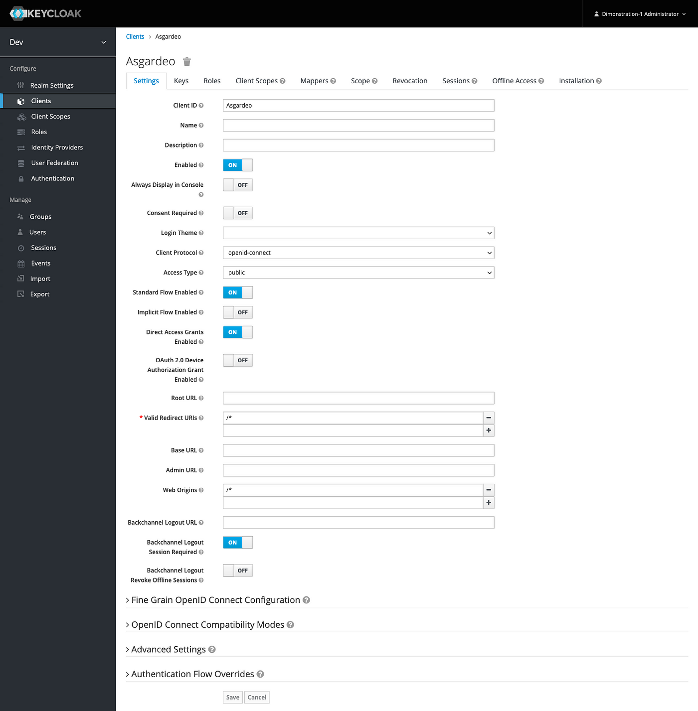 Configuring external IdPs in Asgardeo Using OpenID Connect Protocol ...