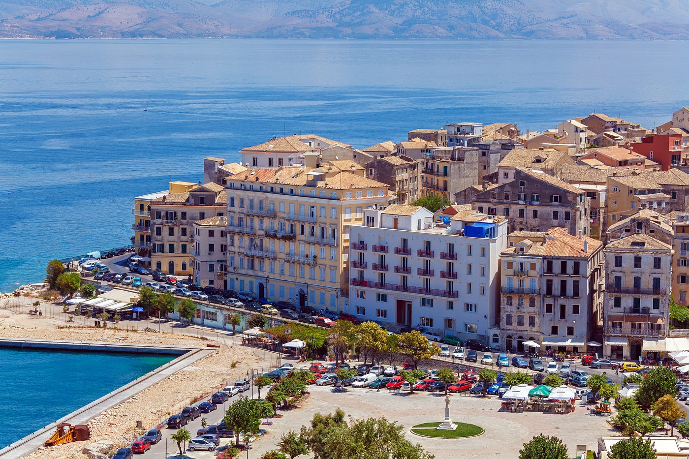 to Corfu Island. Corfu also known as Kerkyra is a very