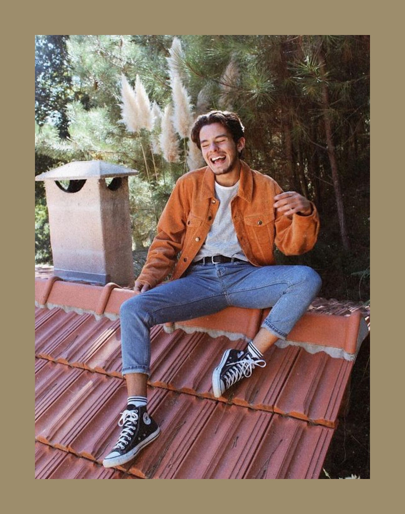 outfit sepatu converse