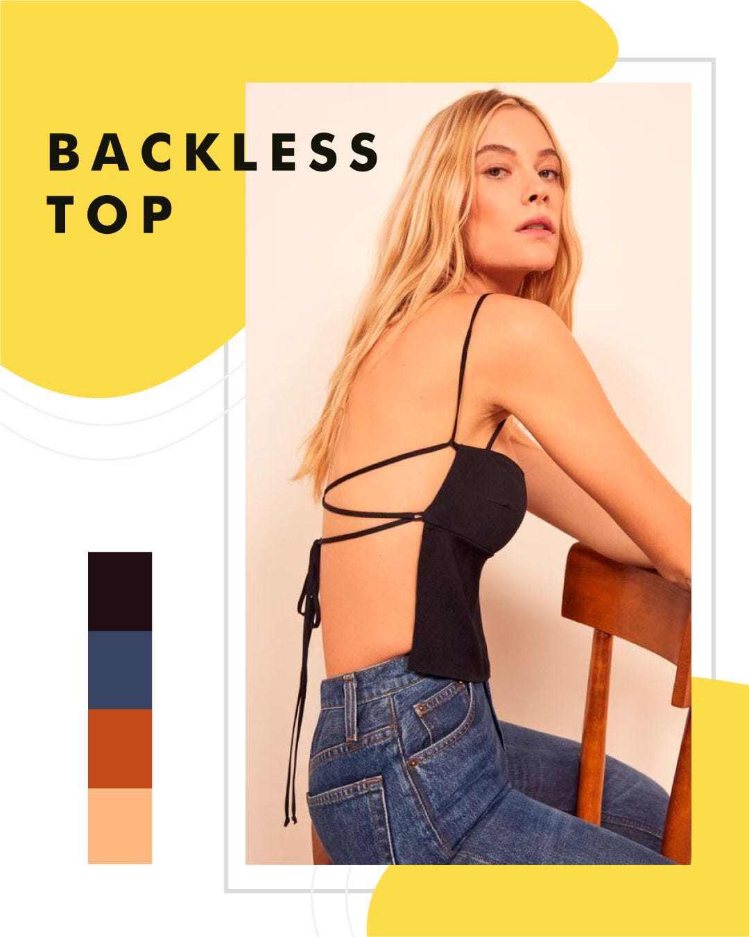 BACKLESS TOP - OQTNMA - Medium