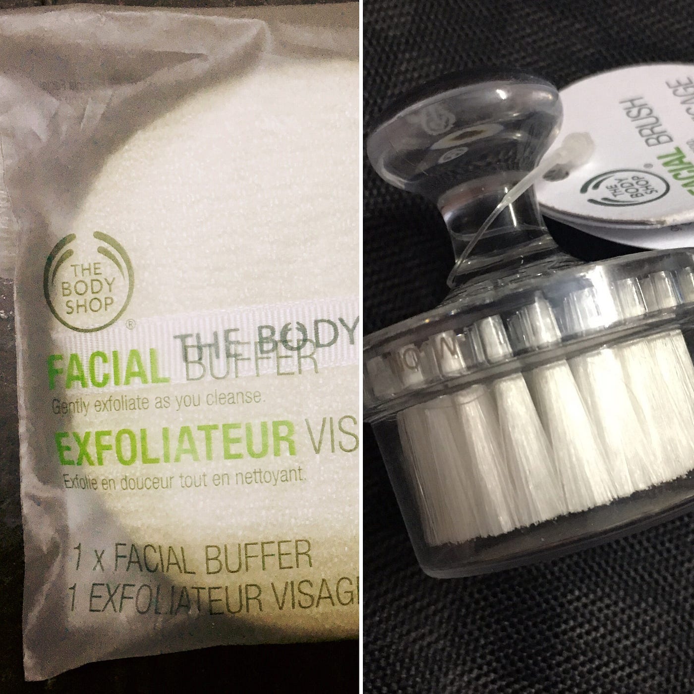 The Body Shop's Facial Brush Vs The Body Shop's Facial Buffer | by Anmol  Puri | LashOUT | Medium