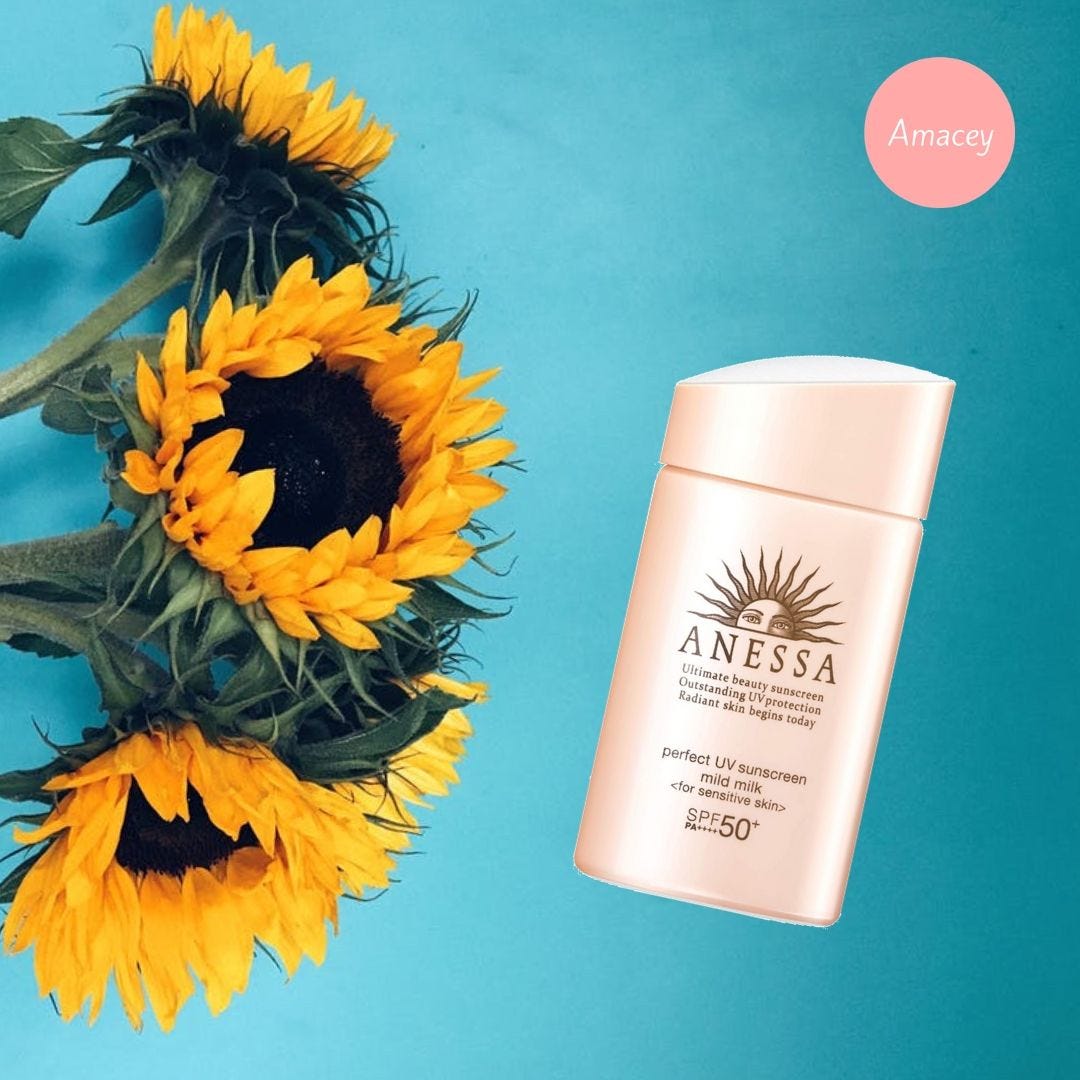 Anessa Perfect UV Sunscreen Mild Milk với SPF50 PA++++ | Amacey