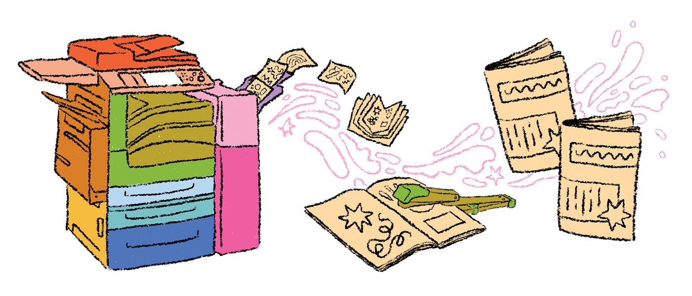 A Brief History of Zines and Why You Should Make One by Alanna Stapleton Medium