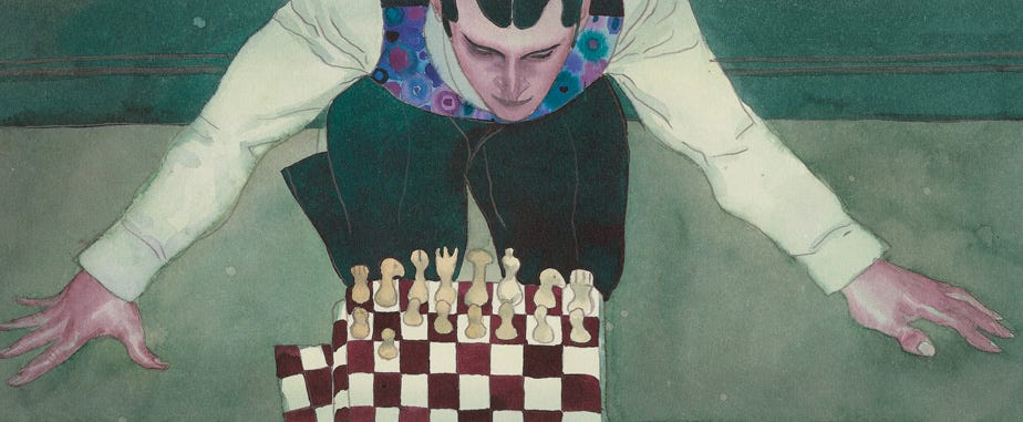 El jugador de ajedrez': David Sala adapta la novela de Stefan Zweig | by  Josep Oliver | Papel en Blanco