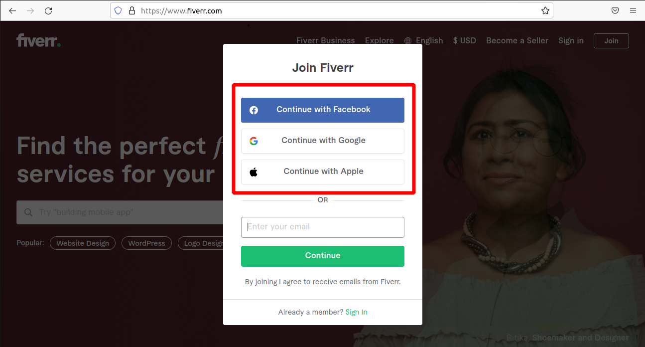How to Authenticate and Register a User using FlaskDance and the