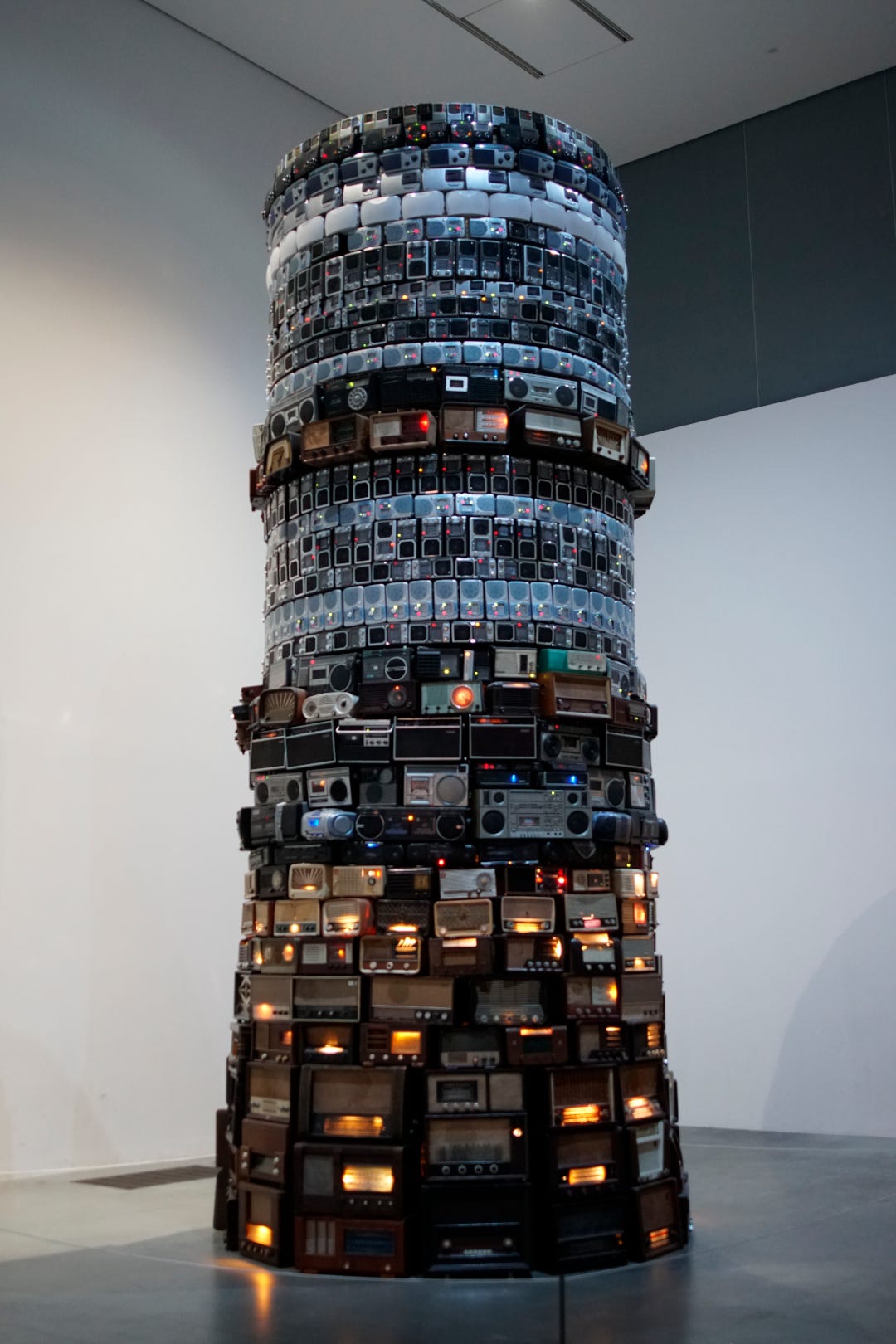 800 Radios Tower Over You in Overwhelming Installation Artwork | by Oli  Gudgeon | Contemporary Sound Art | Medium