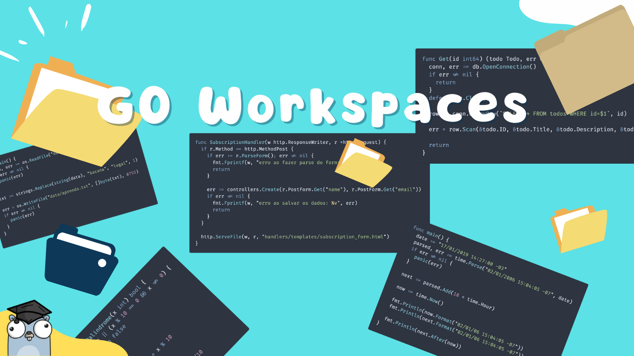 How to use Go Workspace. Improving your development environment | by Tiago  Temporin | Aug, 2022 | ITNEXT