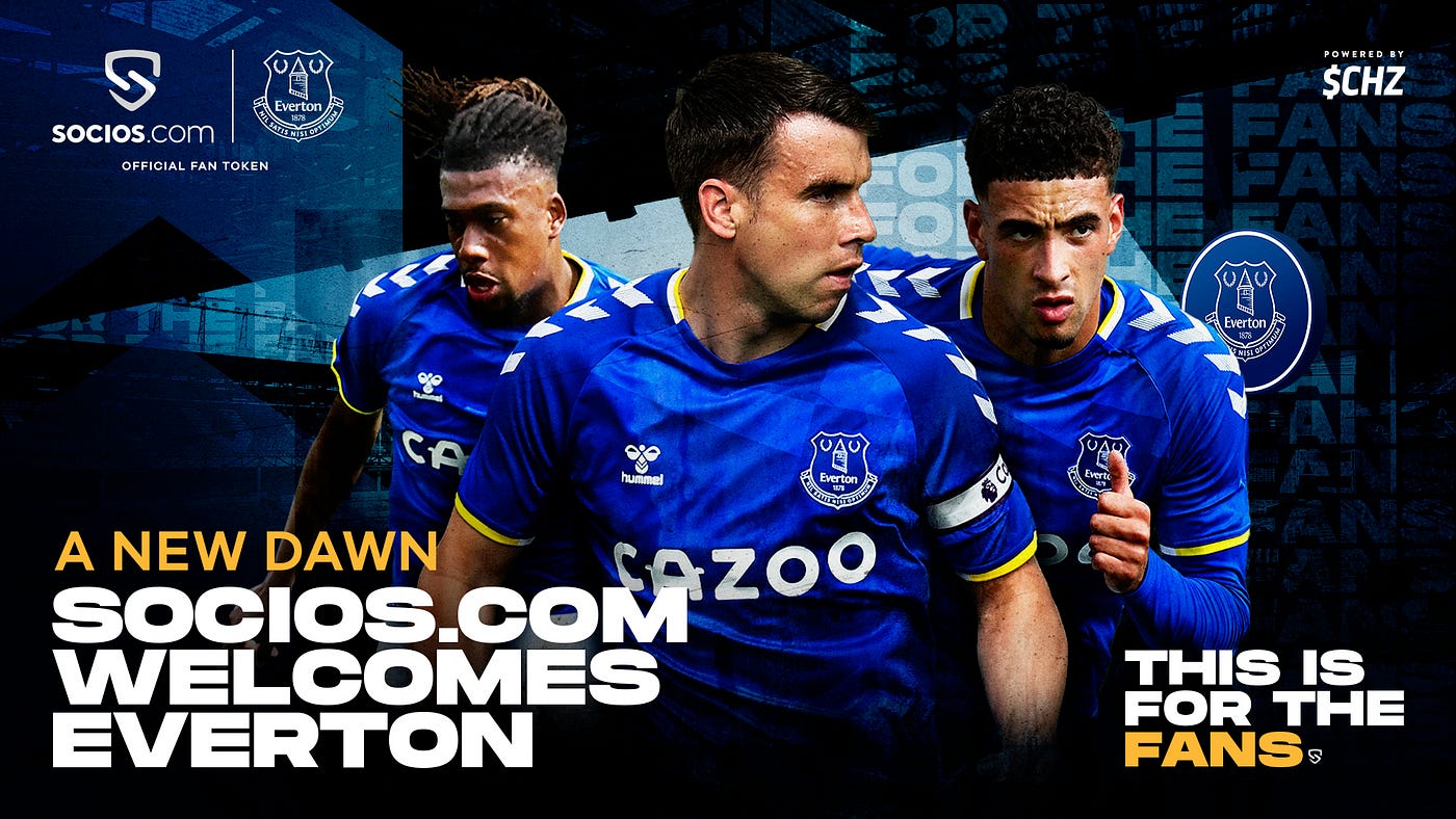 Everton To Increase Global Fan Engagement By Launching Efc Fan Token On Socios Com By Socios Com Socios Com Aug 21 Medium