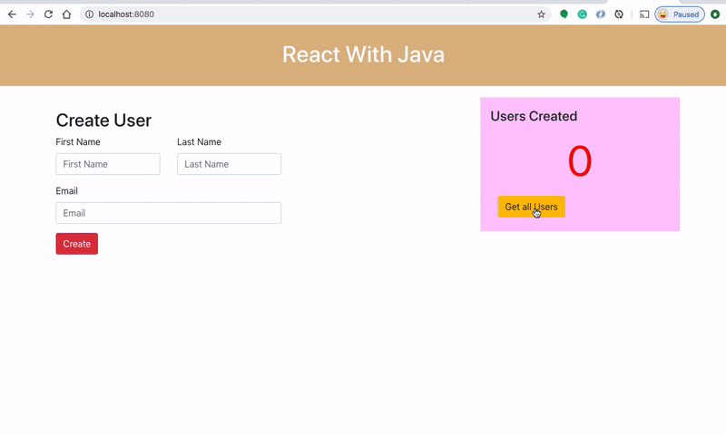 How To Develop And Build React App With Java Backend By Bhargav Bachina Bachina Labs Medium
