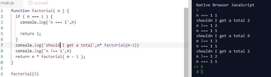 JavaScript & Recursion. In the course of learning JavaScript… | by Rob ...