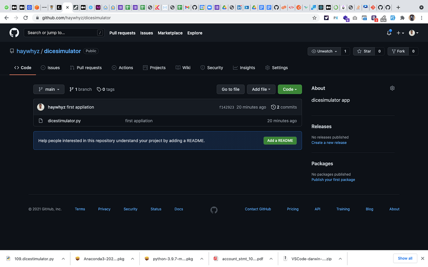 Python Building Dice Simulator. As a DevOps engineer, it is necessary