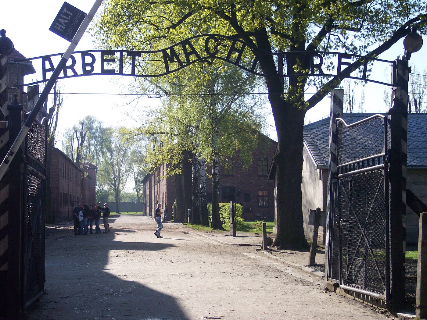 Arbeit Macht Frei at Auschwitz I