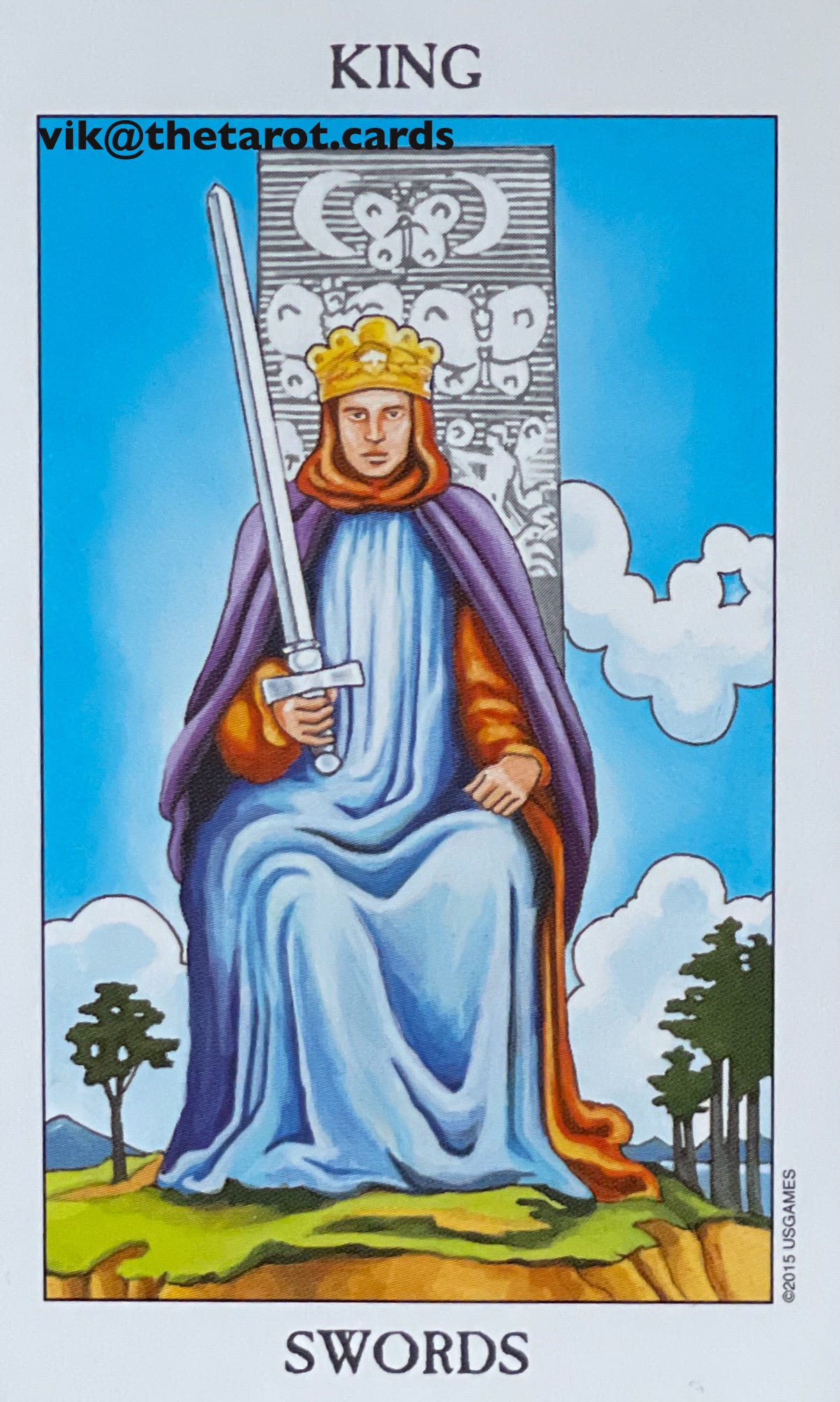 The Card of the Day: King of Swords | by Vik Kumar | The Tarot Cards by  Guru Ji