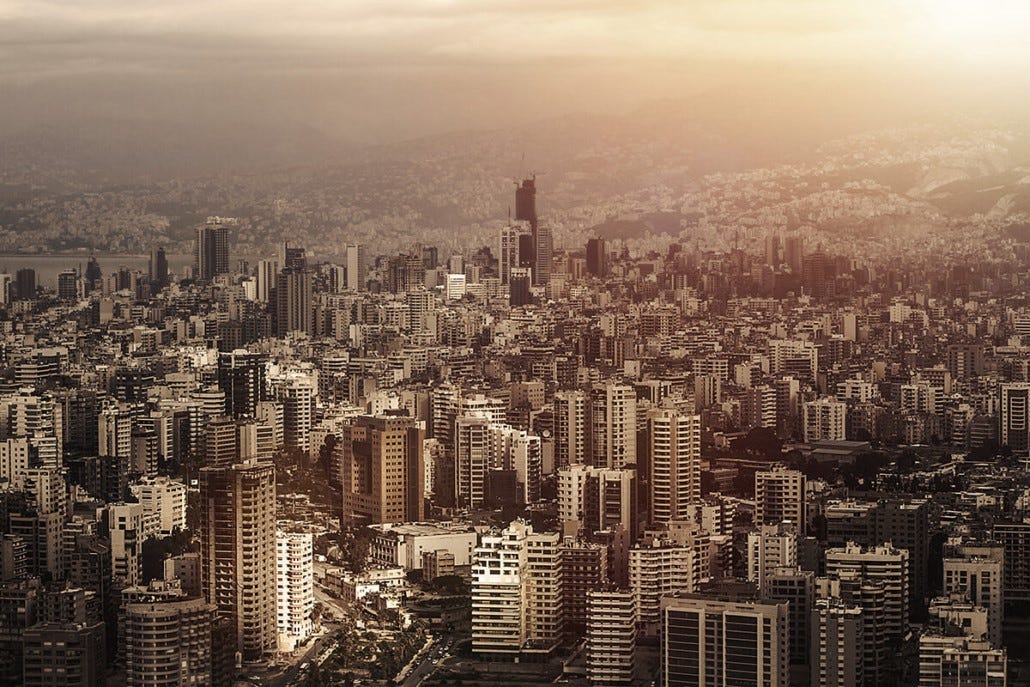 Beirut, Lebanon during freelancer assignment