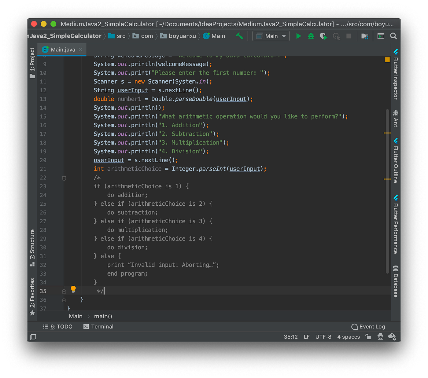 [Java-2C] Building a Simple Calculator: Deciding What to Do With ...