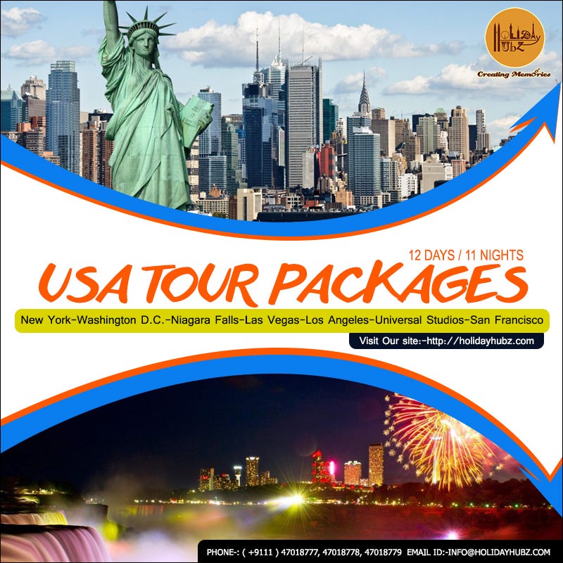usa tour packages from usa