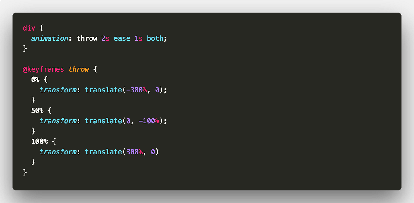 A Guide to CSS Animation — Part 3 | by Jhey Tompkins | codeburst