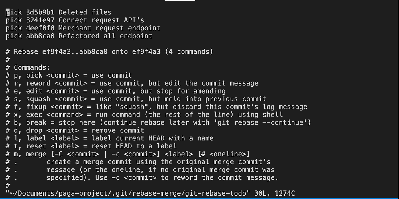 Editing Git Commit. Commit messages simply record changes… by Paga Developer Community Medium