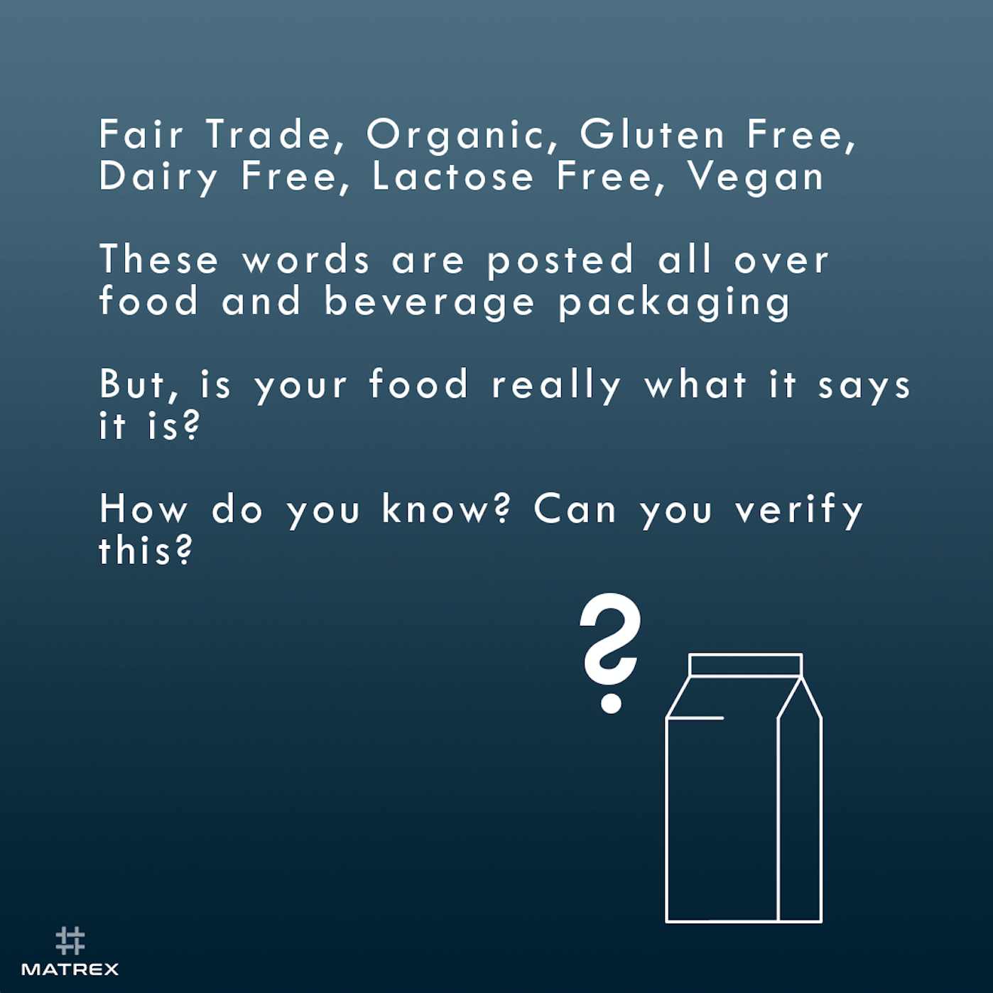 Is Your Food Really What It Says It Is By Matrex Blockchain Medium Is Your Food Really What It Says It Is By Matrex Blockchain Medium