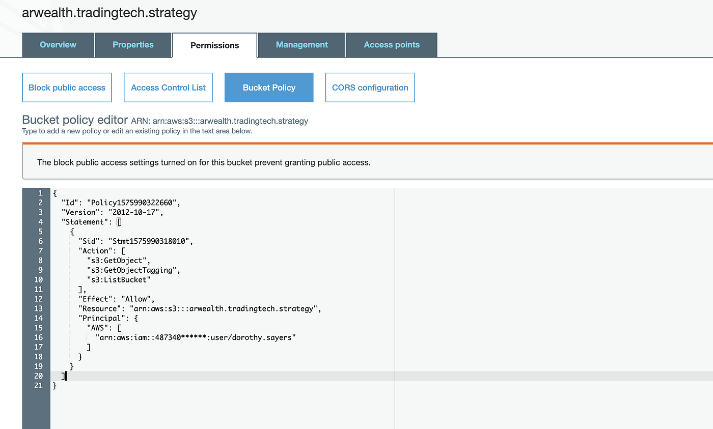The Many Ways Of Granting User Access To AWS S3 Bucket by AnandRathi
