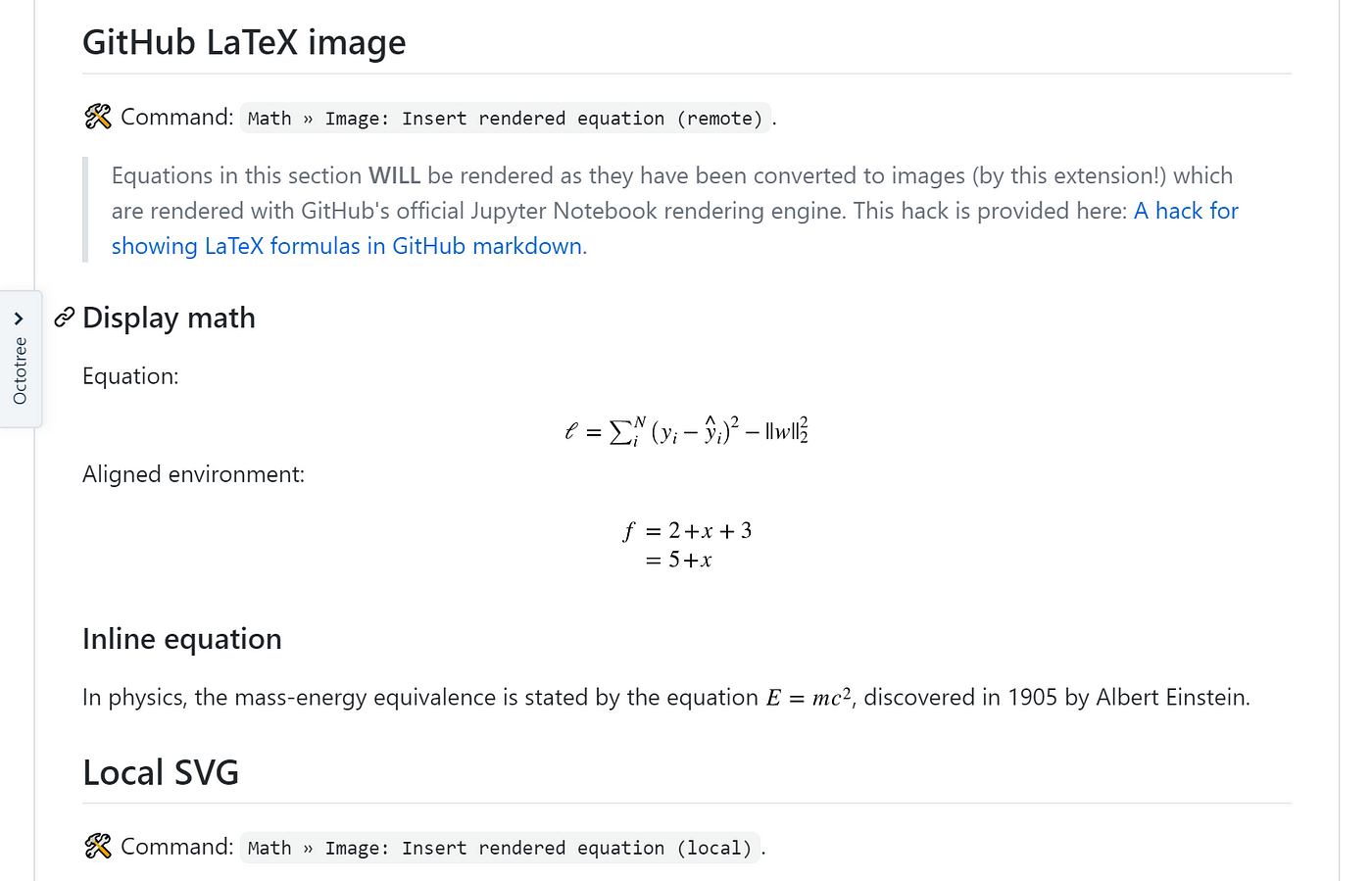 VS Code Math to Image: Write LaTeX Math Equations in GitHub Markdown the  Easy Way! | by Spencer Woo | SpencerWeekly | Medium