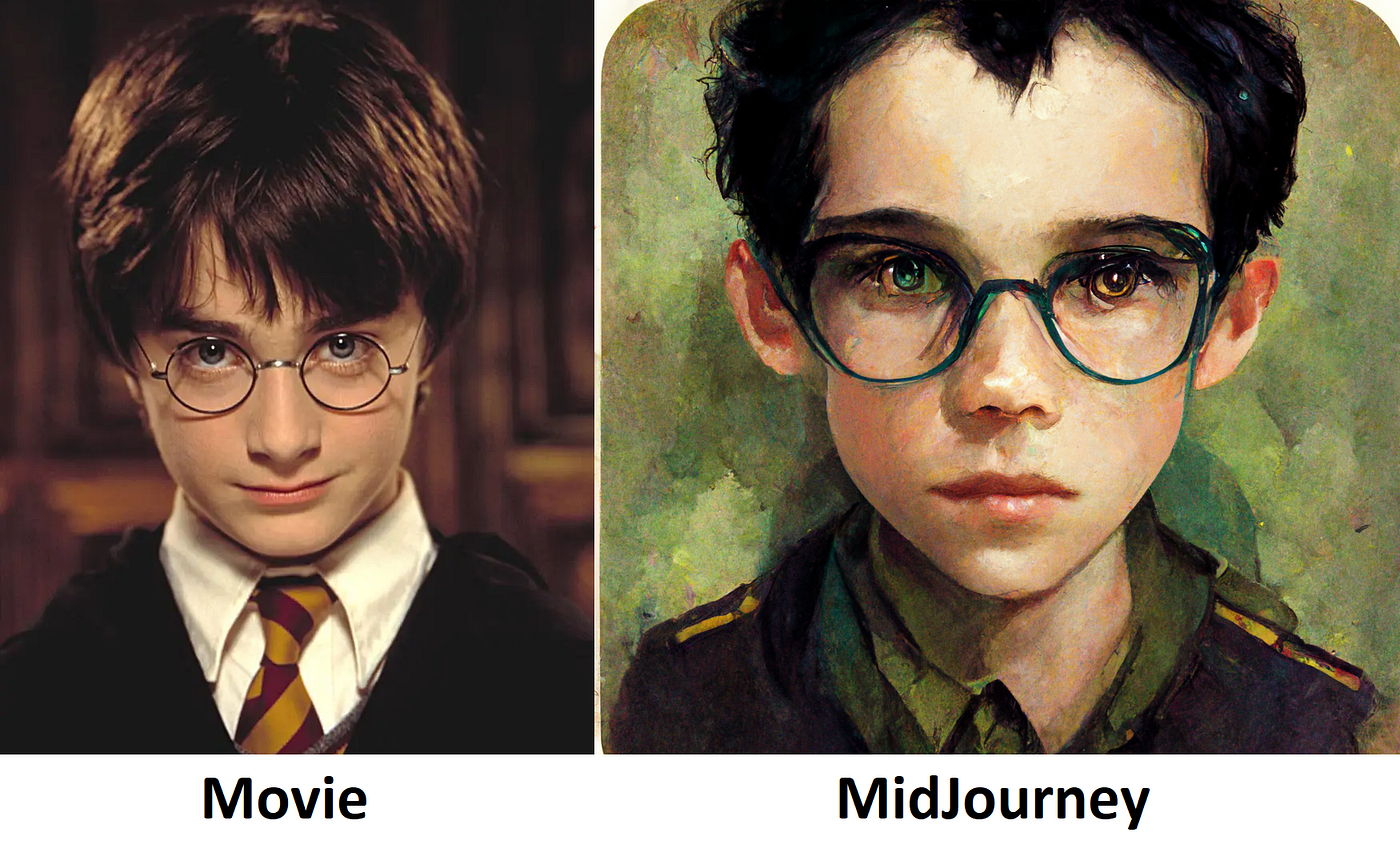 Reimagining 6 Harry Potter Characters Using AI | by Two-thirds math |  Bootcamp