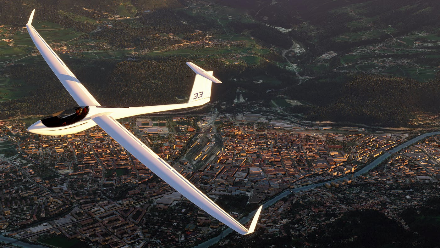 Gliders in MSFS your guide to thermals, ridge soaring and more by