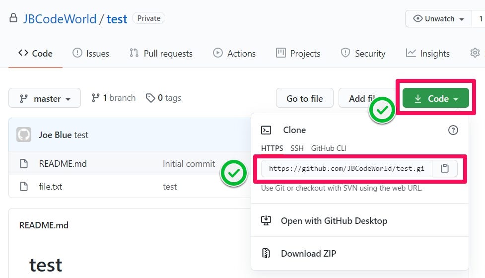 How to Use Git/GitHub without asking for authentication always:  Passwordless Usage of Private Git Repositories | by Joe Blue | Clarusway |  Medium