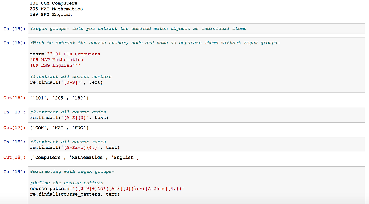 Regular Expressions in Python. Regular expressions or regex are used ...
