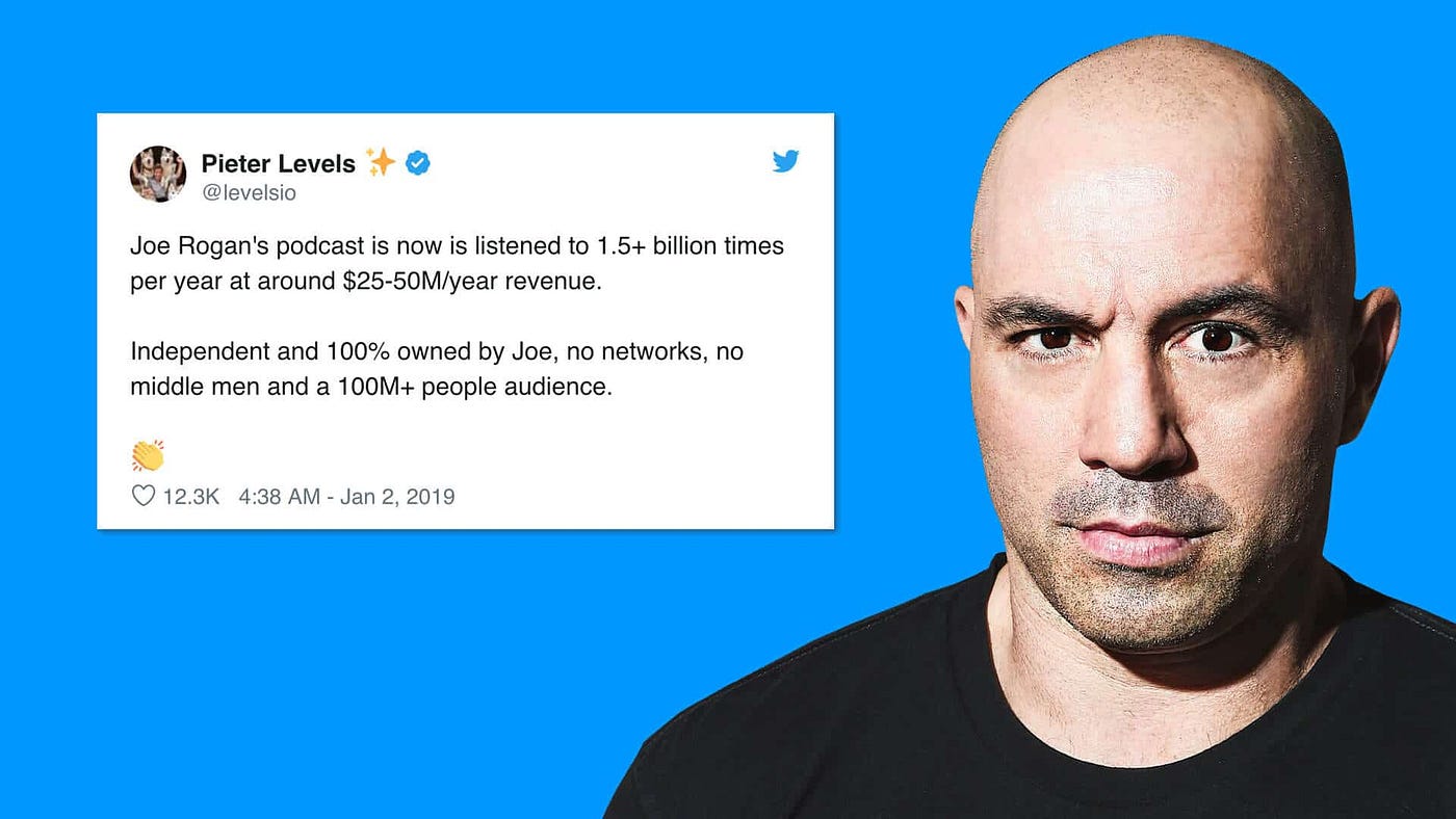 How much money does Joe Rogan make from his podcast? | by Justin Jackson |  transistorfm | Medium