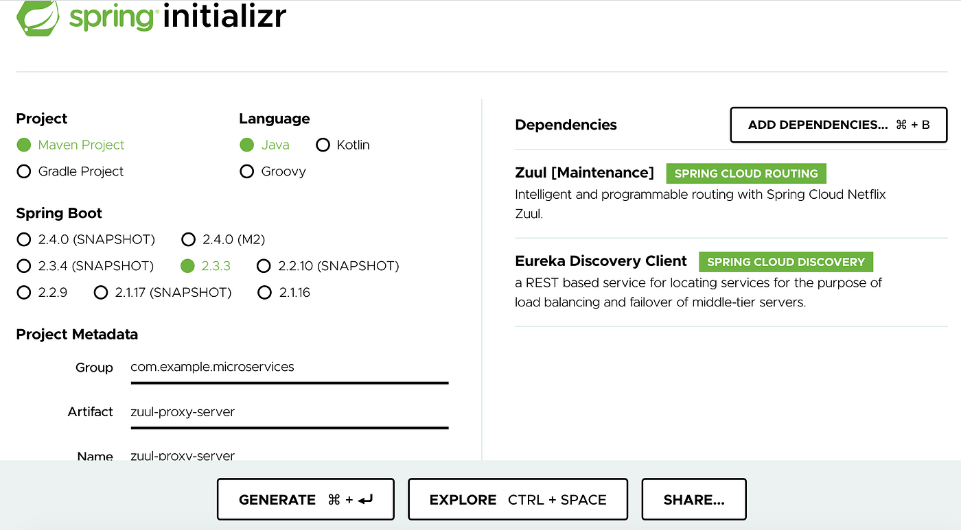 Spring Boot Microservices — Developing Service Discovery | by Lal Verma |  Medium