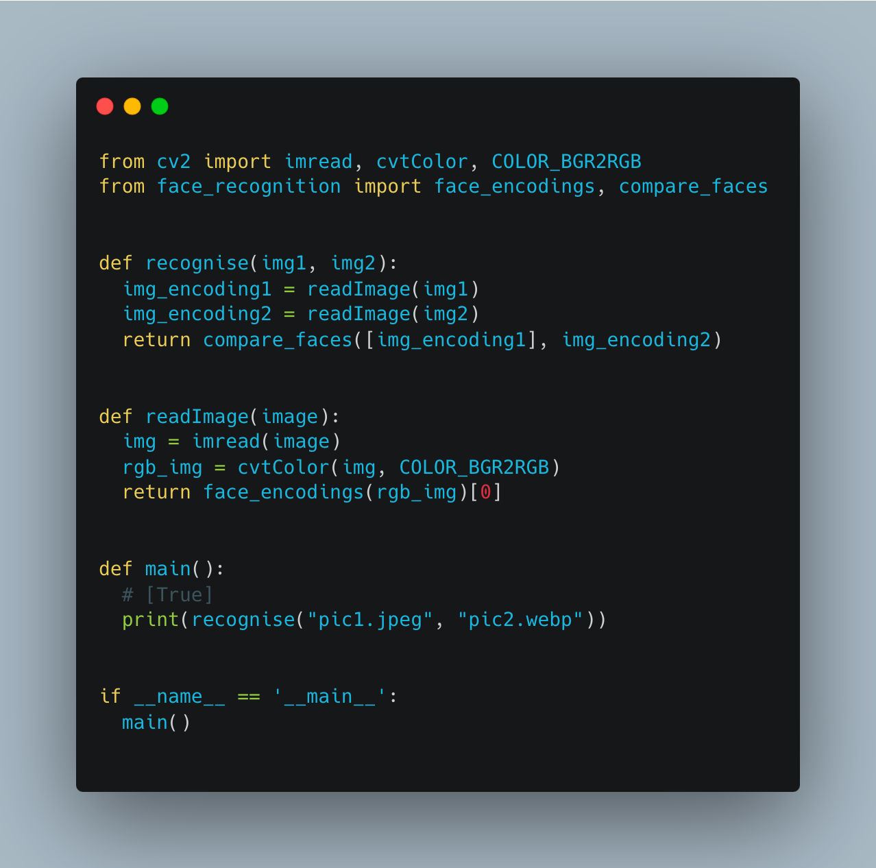 Face recognition with OpenCV. Compare two images and determine if… | by  Rémy Villulles | Level Up Coding