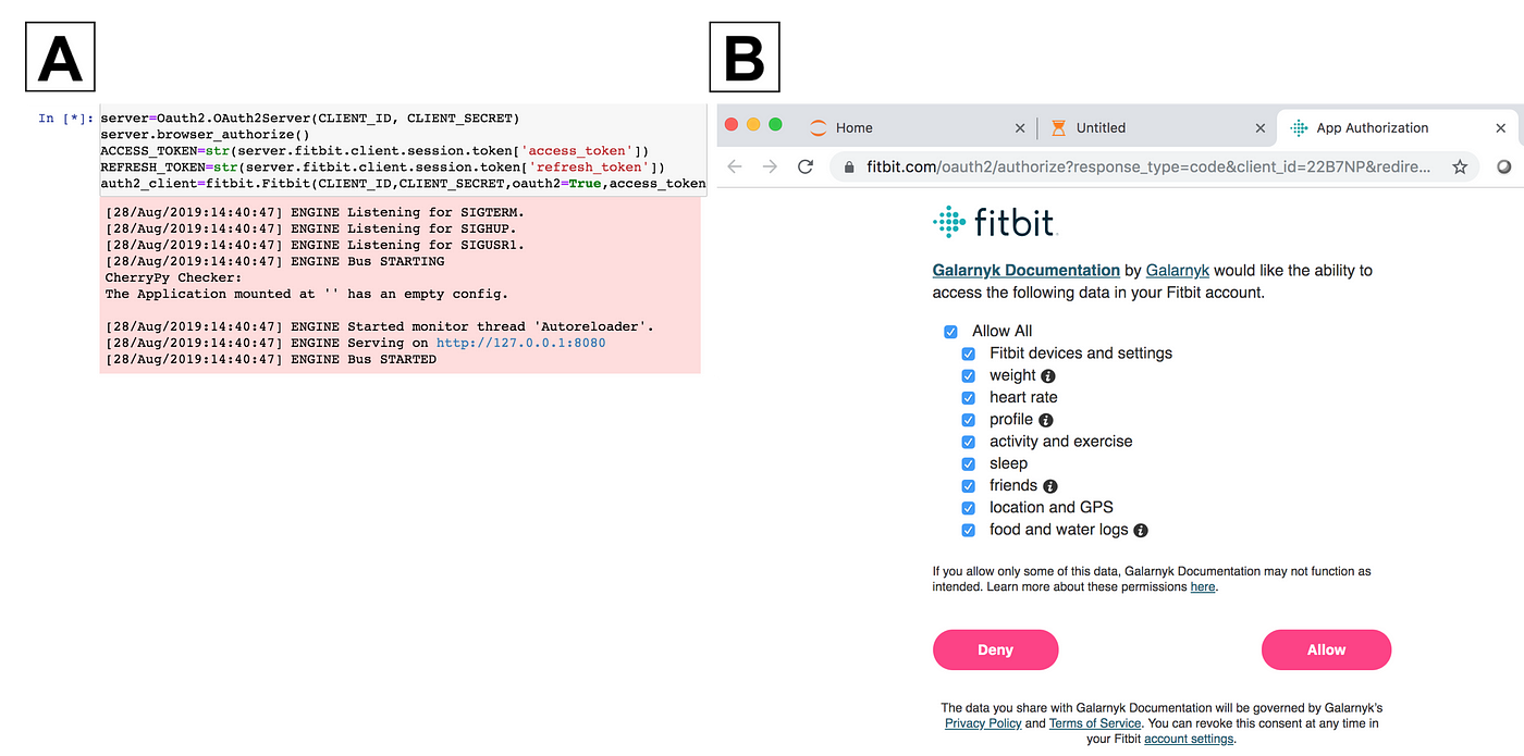 Using the Fitbit Web API with Python | by Michael Galarnyk | Towards Data  Science