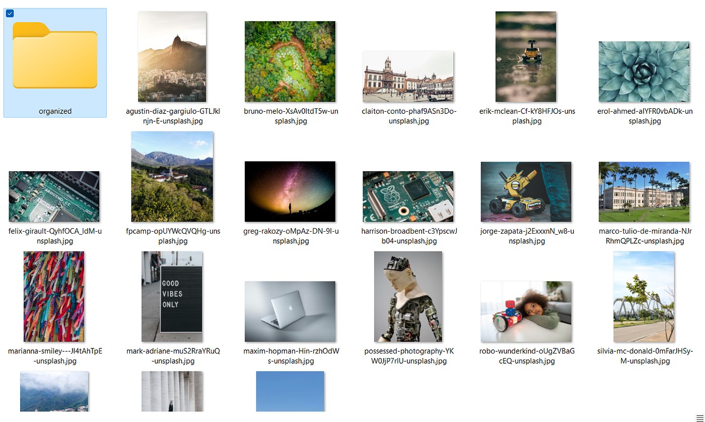 Manipulating Files With Python. Manage Your Lovely Photos With Python… | by  J3 | Jungletronics | Medium