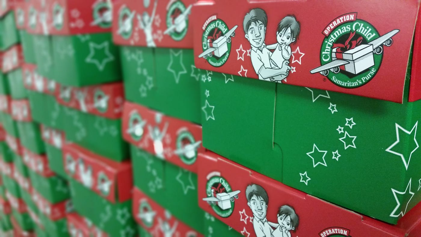 It’s National Collection Week For Operation Christmas Child! by